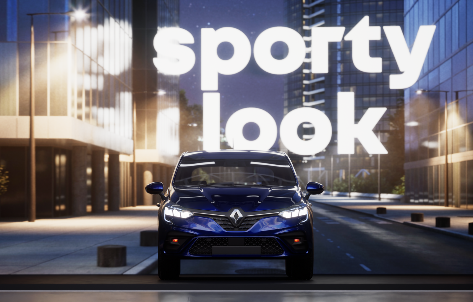 Reveal Renault Clio 5.1 – image du film 3D sous Unreal Engine (vue 5)