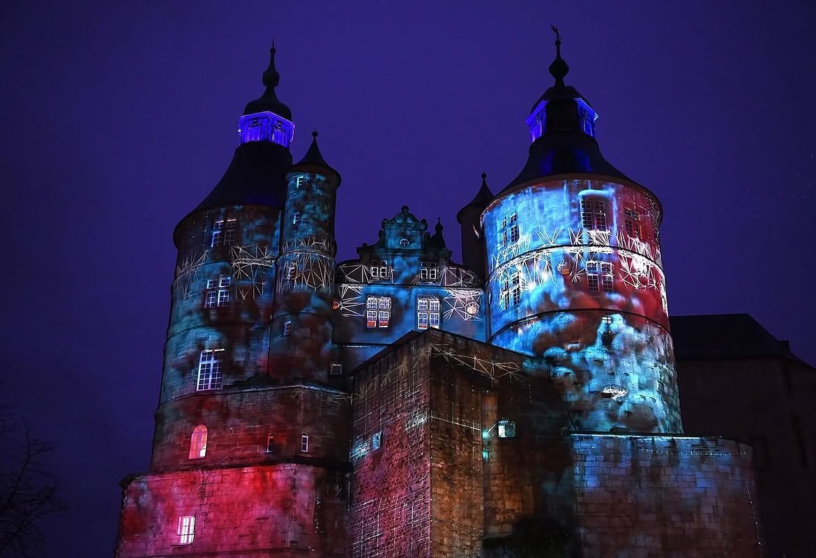 Mapping Montbéliard – projection mapping 3D (vue 1)