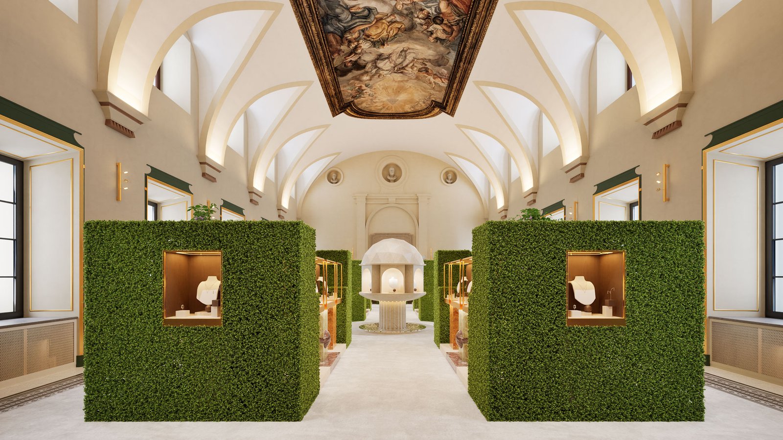 Cartier Rome – rendu 3D photoréaliste (vue 8)