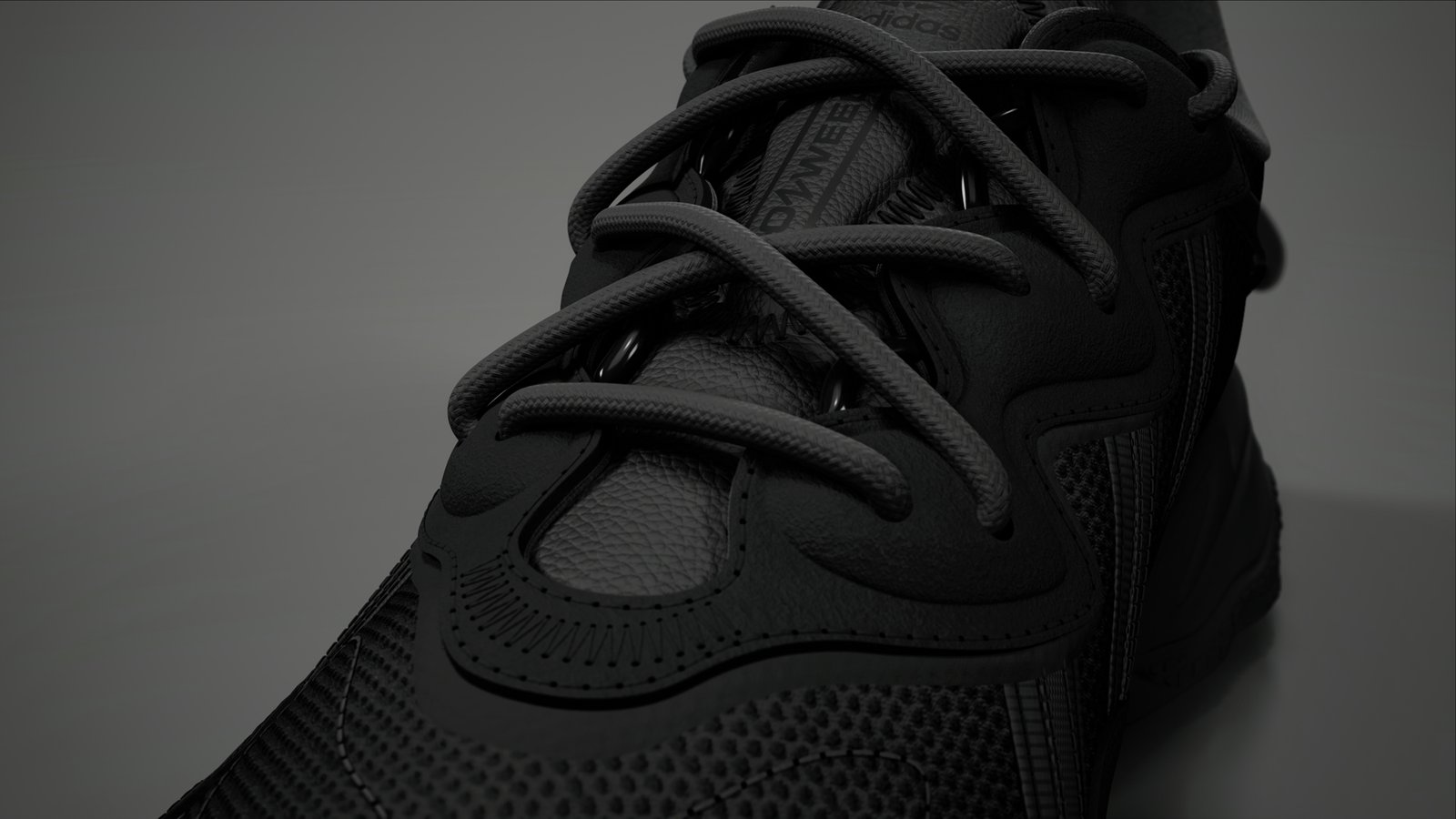 Adidas collection 2023 – rendu 3D produit, modèle Ozweego (vue 10)