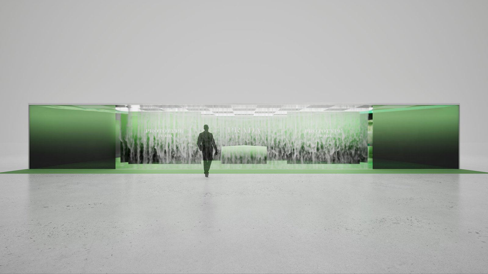 Prada Prototype – rendu 3D photoréaliste (vue 2)