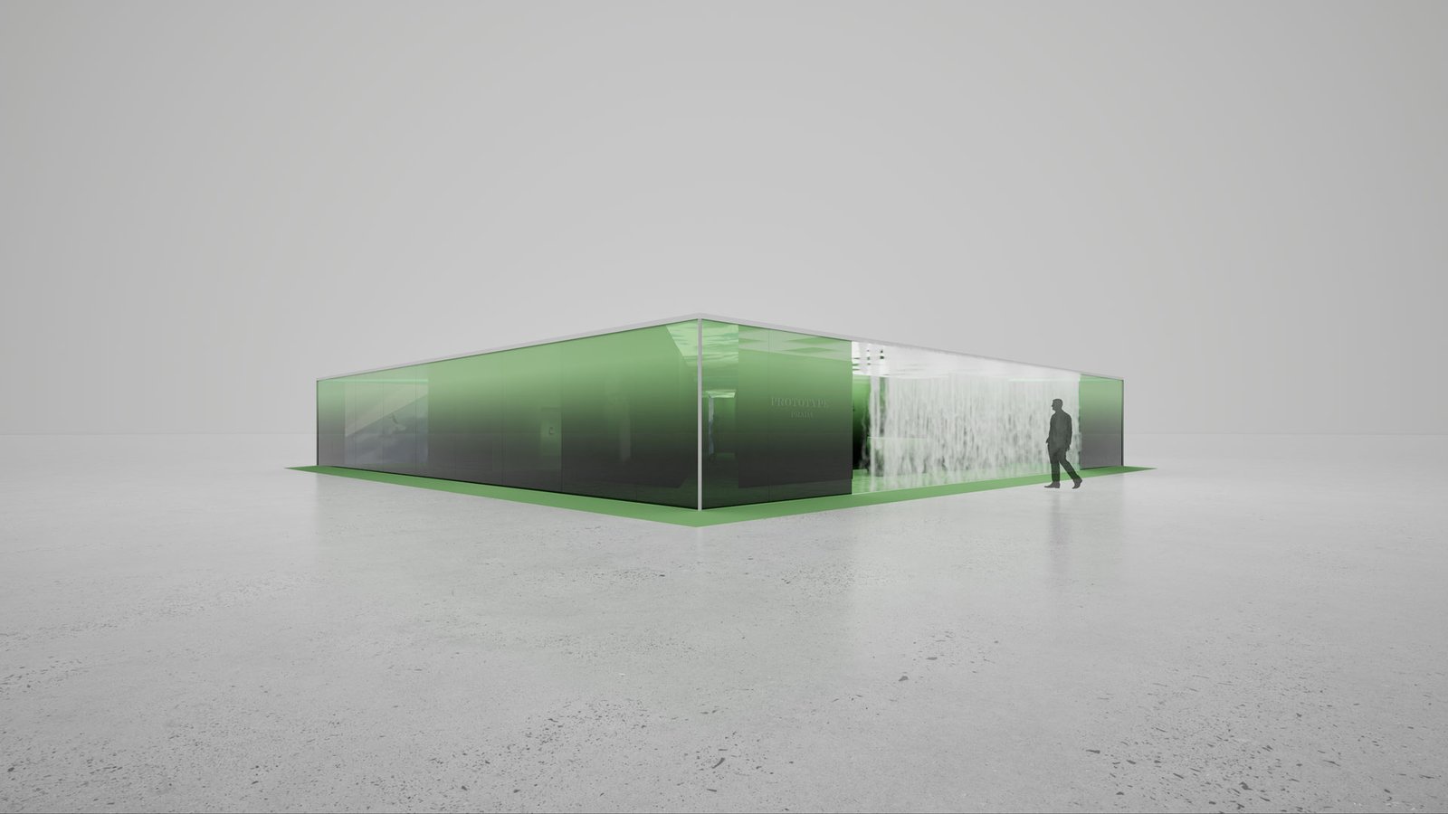 Prada Prototype – rendu 3D photoréaliste (vue 6)