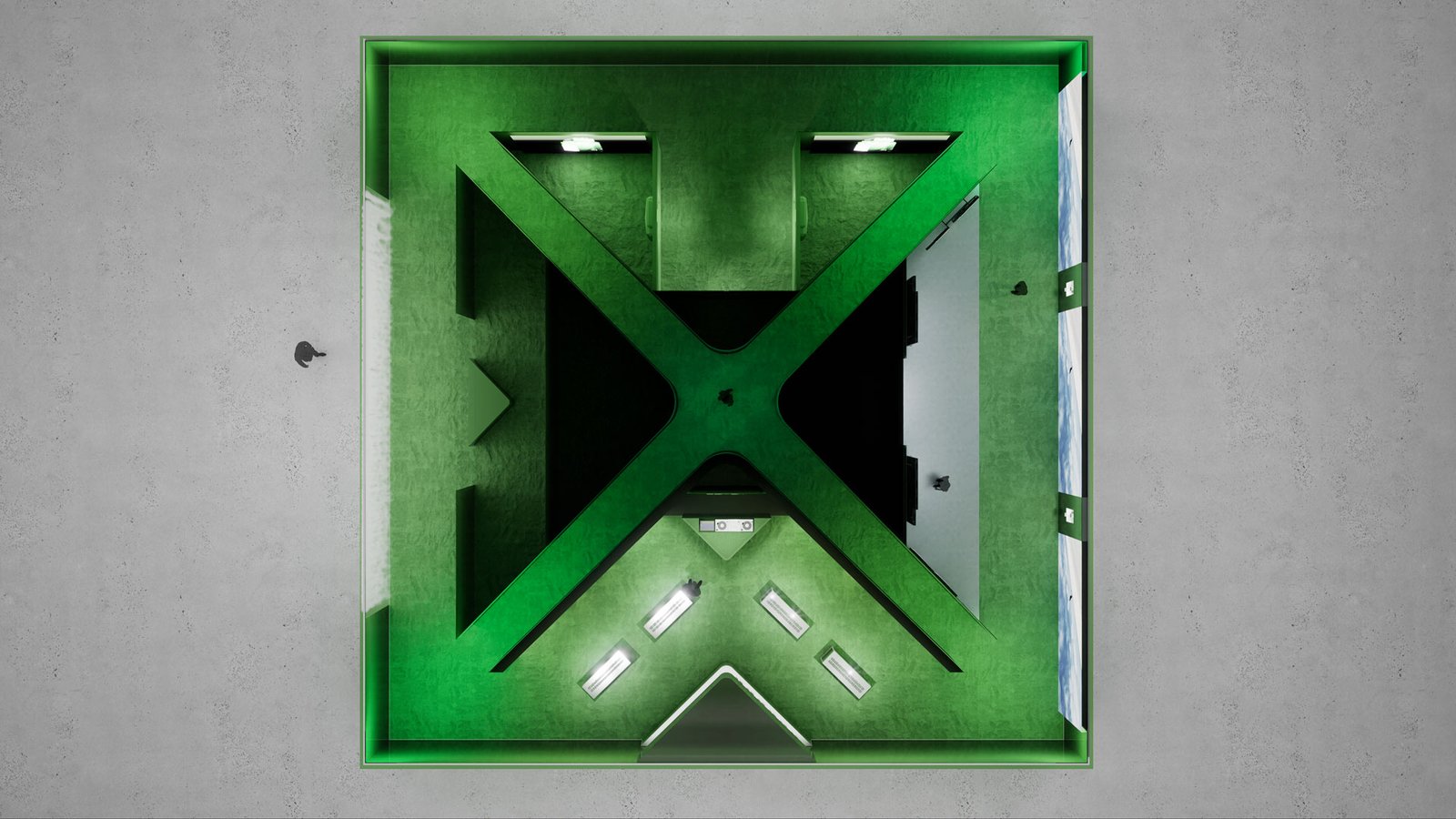 Prada Prototype – rendu 3D photoréaliste, plan (vue 8)