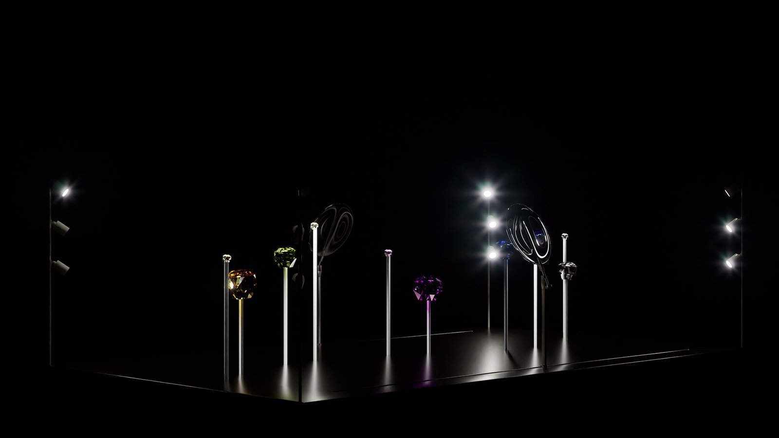 Prada Fine Jewelry – rendu 3D photoréaliste (vue 6)
