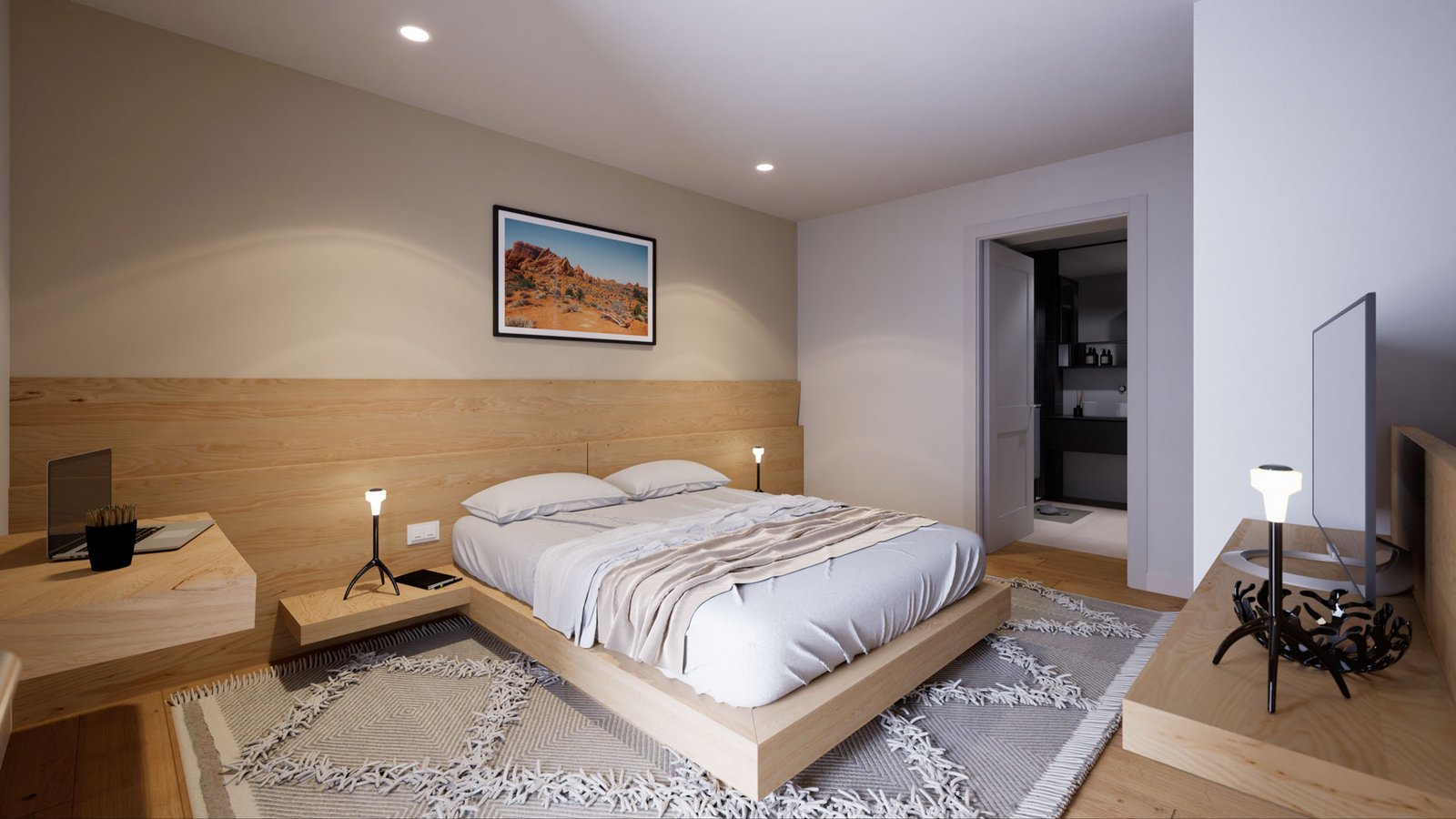 Le Clos Julia – perspective 3D, rez-de-chaussée (vue 14)