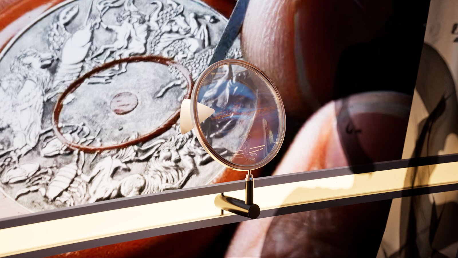 Vacheron Constantin – rendu 3D photoréaliste, salle 2 (vue 3)