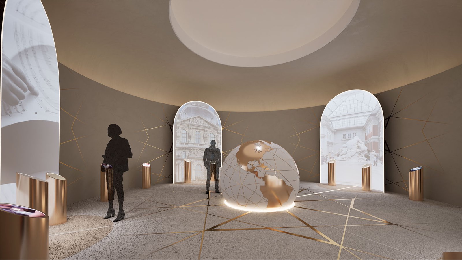 Vacheron Constantin – rendu 3D photoréaliste, salle 4 (vue 6)
