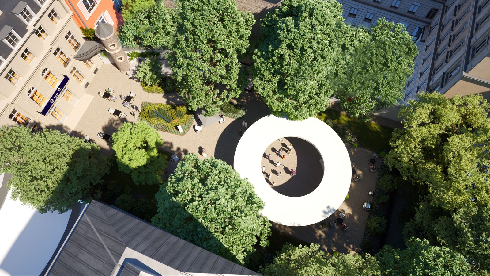 LVMH, Jeux olympiques 2024 – rendu 3D photoréaliste (vue 3)